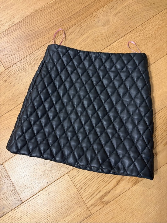 Blank NYC Other - Girls 12 Bl^nk NYC Faux Leather Quilted Skirt